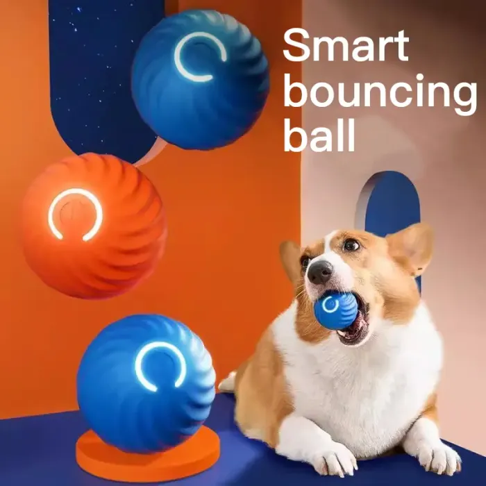 Pet Smart Interactive Toy Ball - Automated Play for Dogs and Cats Lucky Pet