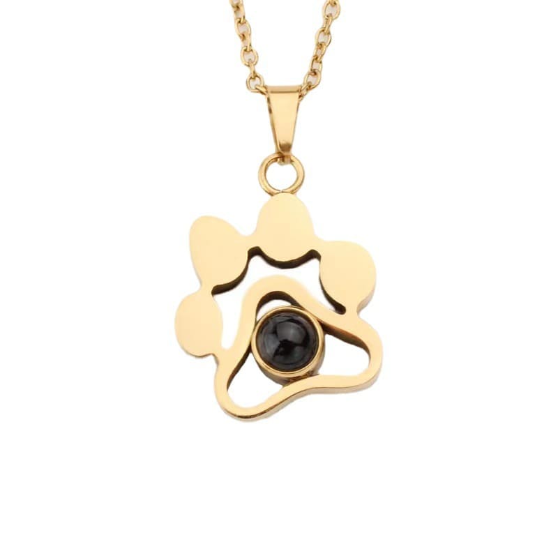 Paw Print Jewelry – Custom Pet Paw Prints Necklace & Bracelet Lucky Pet