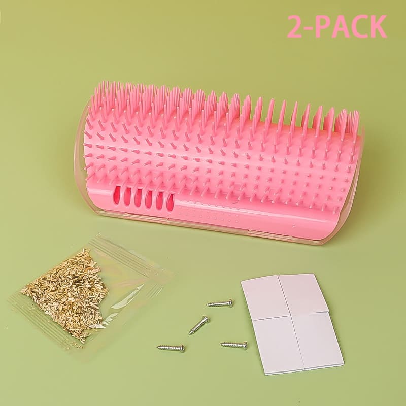 Grooming Brush for Pets – Self-Cleaning Deshedding Tool for Cats & Dogs Lucky Pet