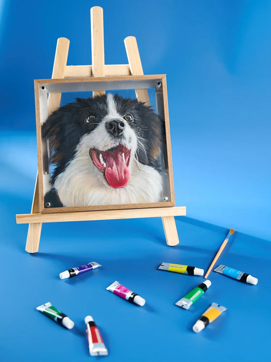 Hooked on Unique Holiday Gifts? Here’s Why a Custom Pet Hand-Painted 3D Glass Portrait is Perfect for Christmas