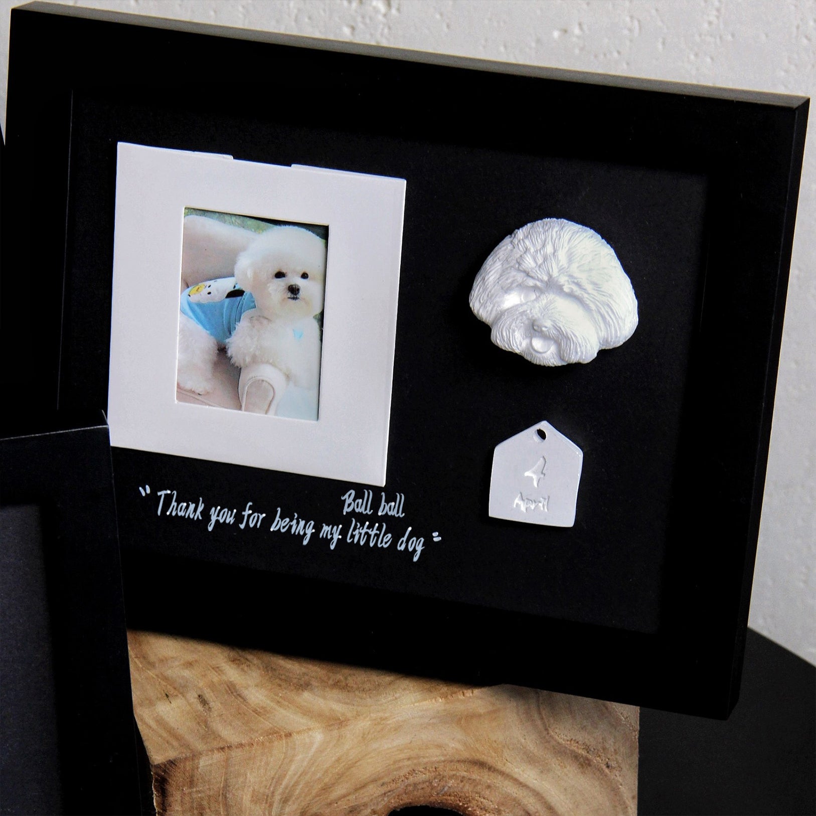 Pet commemorative photo frame customized photo birthday gift for cats and dogs