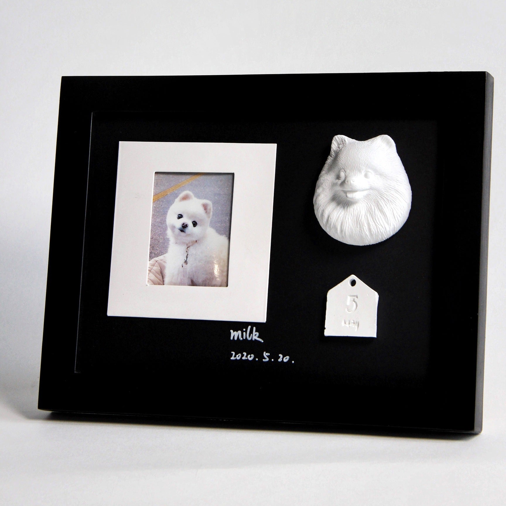 Pet commemorative photo frame customized photo birthday gift for cats and dogs