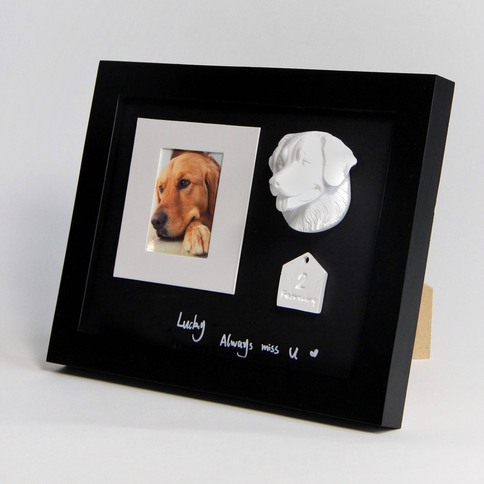 Pet commemorative photo frame customized photo birthday gift for cats and dogs