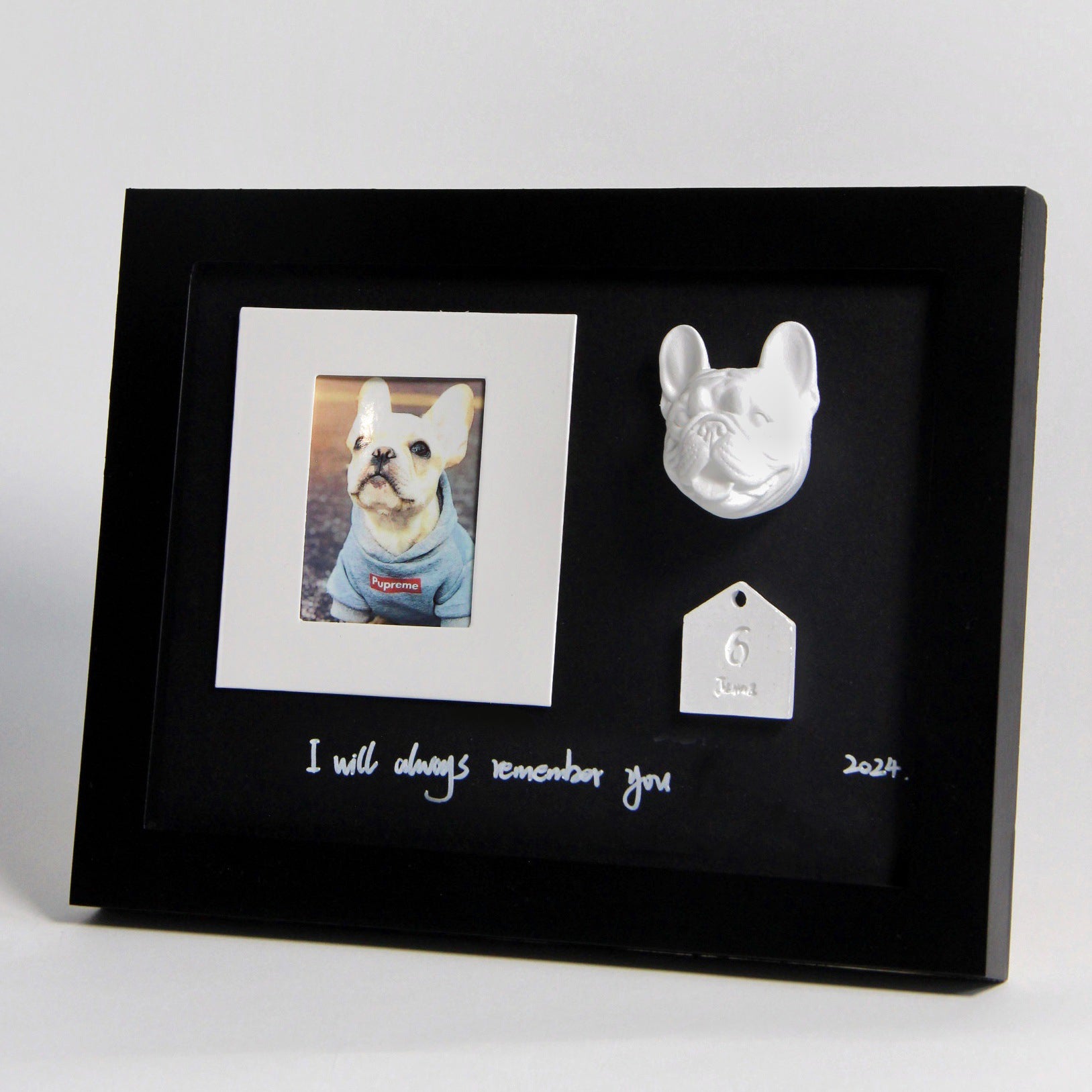 Pet commemorative photo frame customized photo birthday gift for cats and dogs