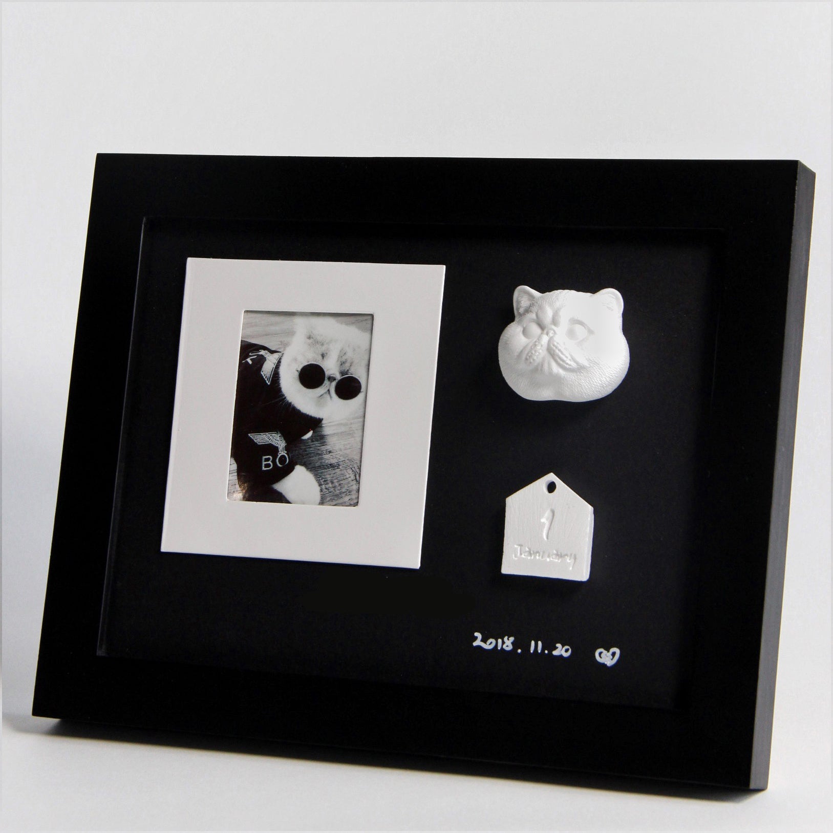 Pet commemorative photo frame customized photo birthday gift for cats and dogs