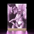 Pethandmade Custom Glass Pet Portrait – Memorial Pet Gift