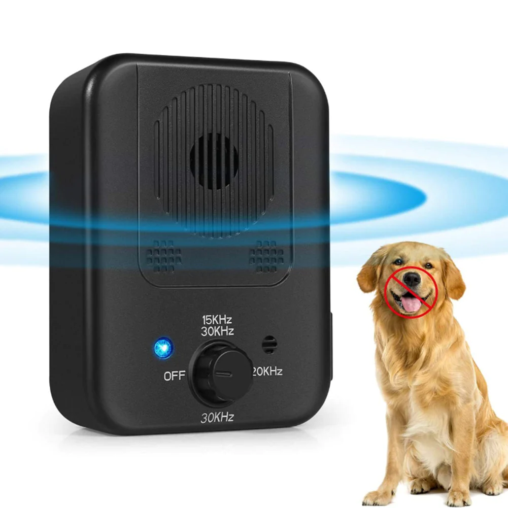 Smart Anti-Bark Dog Trainer - Ultrasonic Dog Bark Deterrent, Dog Training Device for Behavior Correction, Rechargeable Anti-Barking Collar Alternative