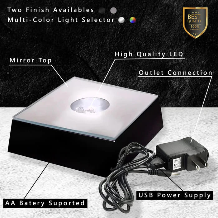 custom 3D crystal photo of tabby cat named Hani