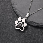 Paw Print Jewelry – Custom Pet Paw Prints Necklace & Bracelet Lucky Pet