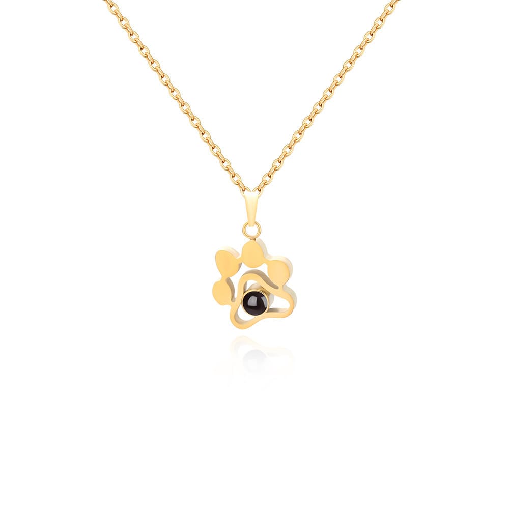 Paw Print Jewelry – Custom Pet Paw Prints Necklace & Bracelet Lucky Pet