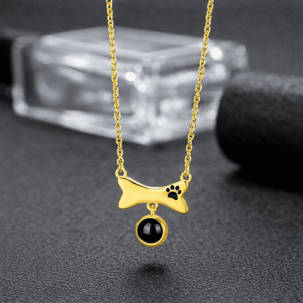 Photo Projection Necklace – Personalized Pet Memory Jewelry