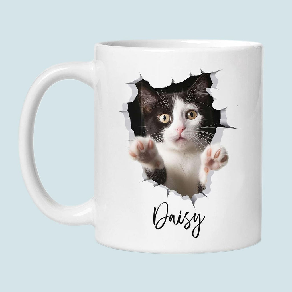 Custom Pet Mug – Personalized Cat or Dog Coffee Cup with Name & Photo Lucky Pet