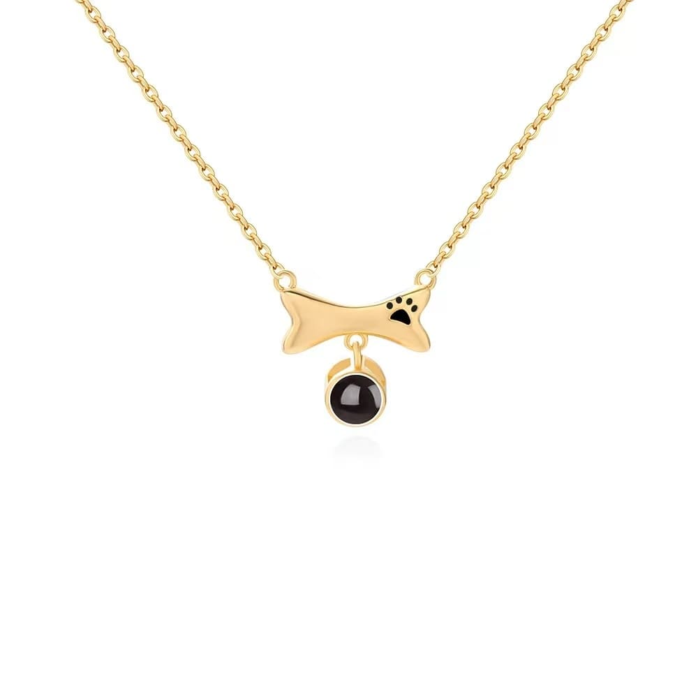 Photo Projection Necklace – Personalized Pet Memory Jewelry