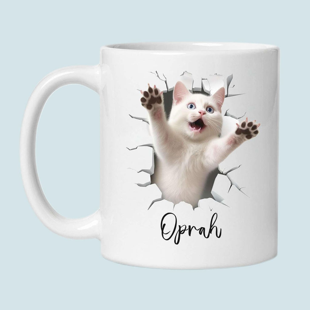 Custom Pet Mug – Personalized Cat or Dog Coffee Cup with Name & Photo Lucky Pet