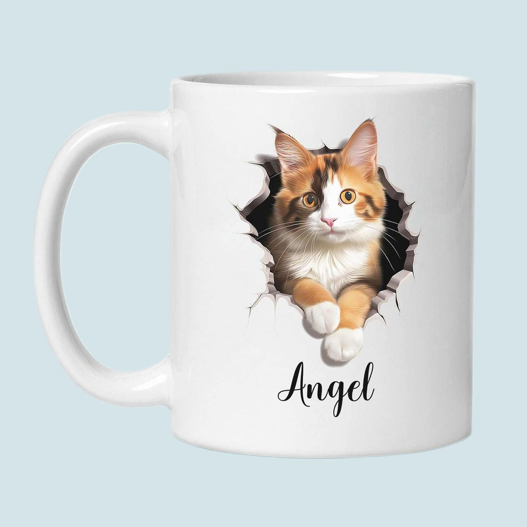 Custom Pet Mug – Personalized Cat or Dog Coffee Cup with Name & Photo Lucky Pet