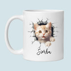 Custom Pet Mug – Personalized Cat or Dog Coffee Cup with Name & Photo Lucky Pet