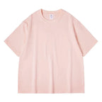 Customized pure cotton short-sleeved T-shirt with pet pattern printing, same style for men and women|Personalized pet print T-shirt - Luck