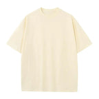 Customized pure cotton short-sleeved T-shirt with pet pattern printing, same style for men and women|Personalized pet print T-shirt - Luck