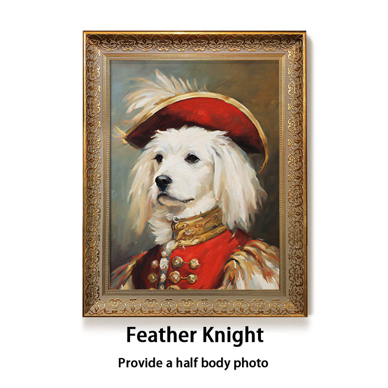 Custom oil painting of a pets from photo