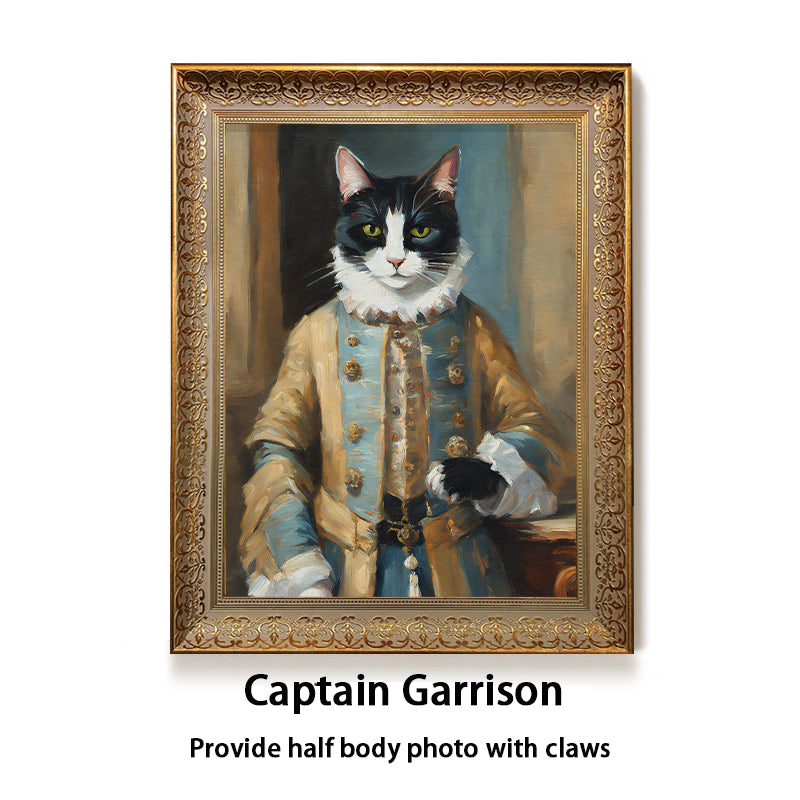 Custom oil painting of a pets from photo