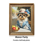 Custom oil painting of a pets from photo