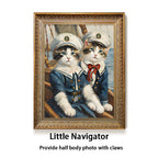 Custom oil painting of a pets from photo