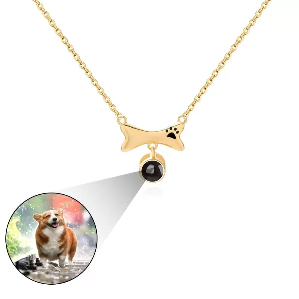Photo Projection Necklace – Personalized Pet Memory Jewelry