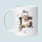 Custom Pet Mug – Personalized Cat or Dog Coffee Cup with Name & Photo Lucky Pet