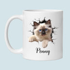 Custom Pet Mug – Personalized Cat or Dog Coffee Cup with Name & Photo Lucky Pet